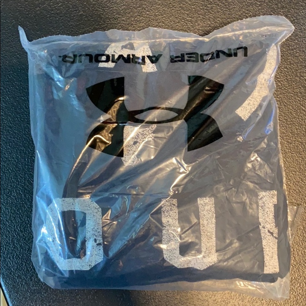 Under Armour Project Rock Pay Navy Long Sl 1346100 001 - Picture 2 of 3